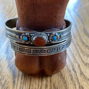 Costume jewelry cuffs